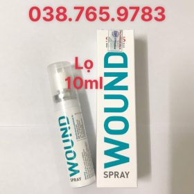 Wound Silicone Gel 10ml Dạng Xịt Hỗ Trợ Chữa Lành Vết Thương Hở Và Ngăn Ngừa Sẹo Chính Hãng Thụy Sĩ