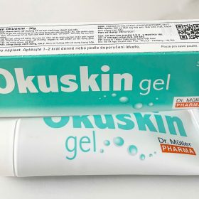 Okuskin Gel Tuýp 30g Bôi Vết Thương Hở Giúp Nhanh Lành Thương Ngăn Ngừa Sẹo, Rạn Da Chính Hãng Date Xa