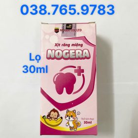 Xịt Răng Miệng Nogera Xịt Trực Tiếp Vào Răng Sâu, Răng Bị Tổn Thương, Vùng Bị Viêm Loét Trong Khoang Miệng