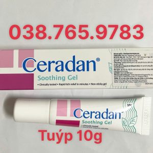 Kem Làm Dịu Da, Giảm Kích ứng, Ngứa Ceradan Soothing Gel Tuýp 10g