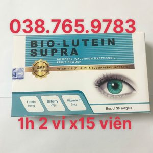 Bio Lutein Supra Hỗ Trợ Tăng Cường Thị Lực