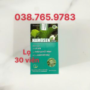 Hamosen Giảm Mỡ Máu, Giảm Cân, Giảm Gan Nhiễm Mỡ Và Xơ Vữa Thành Mạch