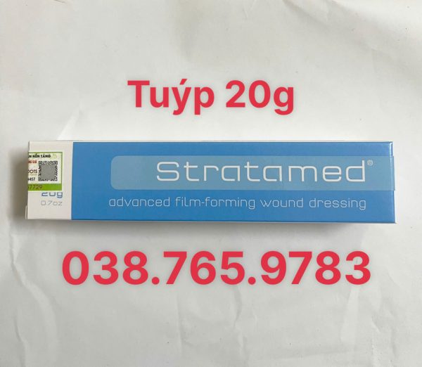 Stratamed 20g Silicone Gel được Fda Chấp Thuận Bôi Lên Vùng Da Ko Lành Lặn Chính Hãng Thụy Sĩ