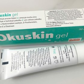 Okuskin Gel Tuýp 30g Bôi Vết Thương Hở Giúp Nhanh Lành Thương Ngăn Ngừa Sẹo, Rạn Da Chính Hãng Date Xa