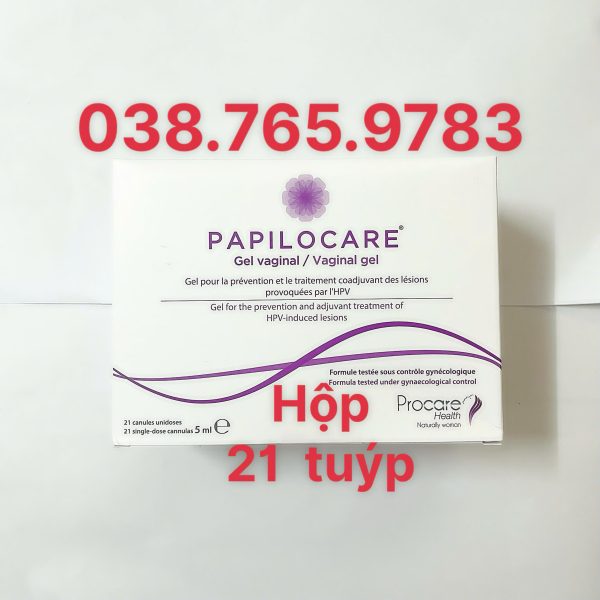 Papilocare Tăng Tốc độ đào Thải Hpv Mới Có Thêm Loại Bôi Ngoài External Genital Gel Cho Cả Nam Và Nữ