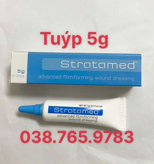 Stratamed 5g Silicone Gel được Fda Chấp Thuận Bôi Lên Vùng Da Ko Lành Lặn Chính Hãng Thụy Sĩ