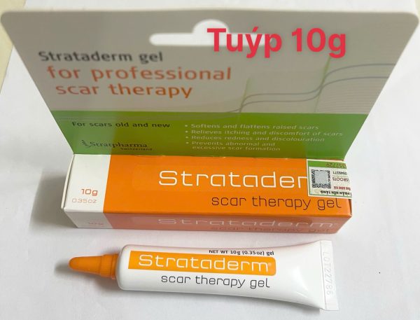 Strataderm Chính Hãng 10g Silicone Gel Chăm Sóc Sẹo Của Chuyên Gia Thụy Sĩ