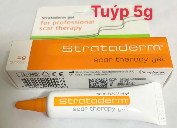 Strataderm Chính Hãng 5g Silicone Gel Chăm Sóc Sẹo Của Chuyên Gia Thụy Sĩ