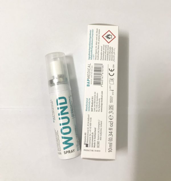 Wound Silicone Gel 10ml Dạng Xịt Hỗ Trợ Chữa Lành Vết Thương Hở Và Ngăn Ngừa Sẹo Chính Hãng Thụy Sĩ