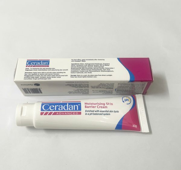 Kem Dưỡng ẩm, Phục Hồi Da 30g Ceradan Advanced Moisturising Skin Barrier Cream [date MỚi NhẤt ChÍnh HÃng Da LiỄu]