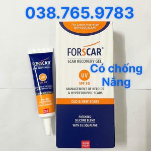 Forscar Uv – Silicone Gel Chăm Sóc Sẹo được Tin Dùng Tại Châu Âu & Mỹ