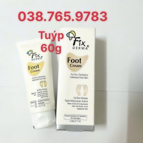 Kem Dưỡng Mềm Mịn, Chống Nứt Nẻ Gót Chân Fixderma Foot Cream 60g