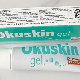 Okuskin Gel Tuýp 30g Bôi Vết Thương Hở Giúp Nhanh Lành Thương Ngăn Ngừa Sẹo, Rạn Da Chính Hãng Date Xa