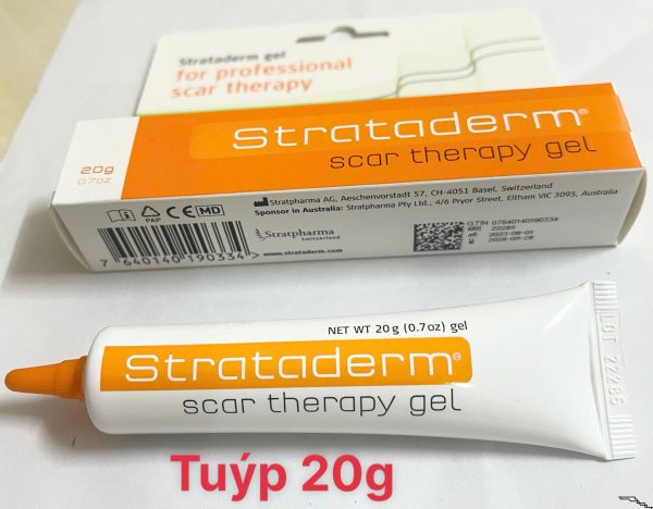 Strataderm Chính Hãng 20g Silicone Gel Chăm Sóc Sẹo Của Chuyên Gia Thụy Sĩ