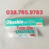 Okuskin Gel Tuýp 10g Bôi Vết Thương Hở Giúp Nhanh Lành Thương Ngăn Ngừa Sẹo, Rạn Da Chính Hãng Date Xa