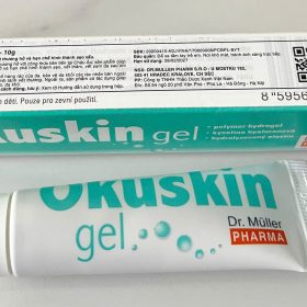 Okuskin Gel Tuýp 10g Bôi Vết Thương Hở Giúp Nhanh Lành Thương Ngăn Ngừa Sẹo, Rạn Da Chính Hãng Date Xa