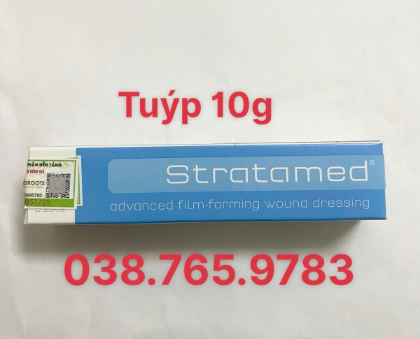 Stratamed 10g Silicone Gel được Fda Chấp Thuận Bôi Lên Vùng Da Ko Lành Lặn Chính Hãng Thụy Sĩ