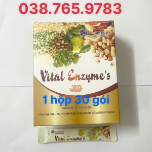 Vital Enzym Cam Kết Hàng Lấy Chính Hãng Từ Cty, Giả Nhái đền 100 Lần