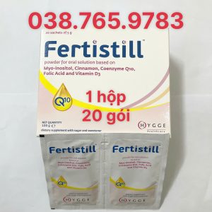 Fertistill Nhập Khẩu Châu Âu Tăng Khả Năng Thụ Thai, Bổ Trứng ,điều Hoà Kinh Nguyệt, Đa Nang Buồng Trứng