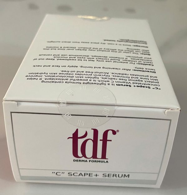 Tdf "c" Scape + Serum Vitamin C Dưỡng Chất Chống Oxy Hóa Sản Sinh Collagen Chống Lão Hóa Và Sáng Da Chính Hãng