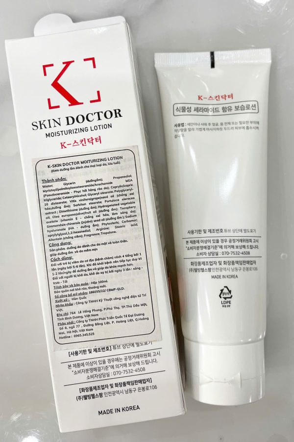 Dưỡng ẩm Và Tái Tạo Da Toàn Thân K Skin Doctor Moisturization Lotion 100ml Chính Hãng