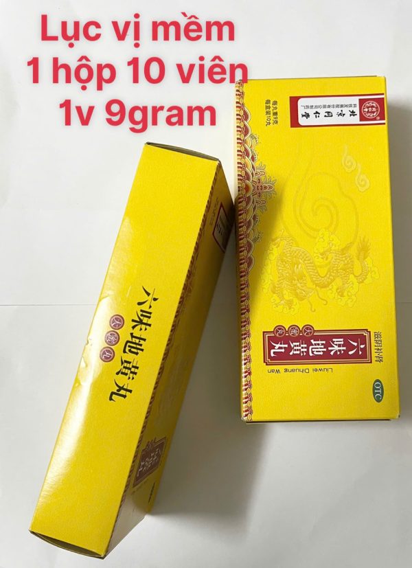 Lục Vị Địa Hoàng Hoàn Mềm Đồng Nhân Đường 1 Hộp 10 Viên