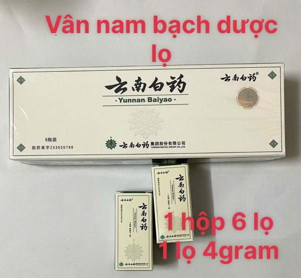 VÂn Nam BẠch DƯỢc Lọ Tan Máu Bầm