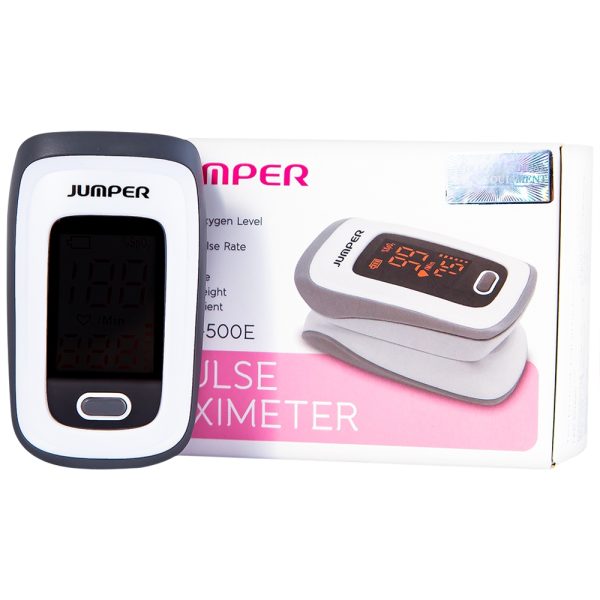 Máy đo Spo2 Jumper 500e Tiêu Chuẩn đức Phiên Bản Thông Dụng Nhất Kèm Theo Giấy Tờ Bảo Hành