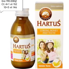 Canxi Cho Bé Hartus, Thêm D3 Và Vitamin K2,siro Hatus Cho Trẻ 4, 6 Tháng 1 Tuổi Tăng Chiều Cao Nhập Khẩu Từ Châu Âu