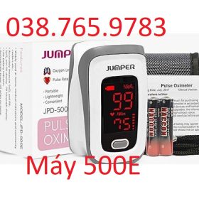 Máy đo Spo2 Jumper 500e Tiêu Chuẩn đức Phiên Bản Thông Dụng Nhất Kèm Theo Giấy Tờ Bảo Hành