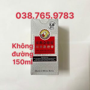 Siro Ho Xuyên Bối Tỳ Bà Cao Niệm Từ Am Hiếu Tử 150ml Không Đường Cam Kết Hàng Chính Hãng