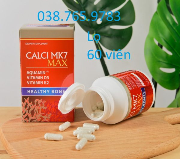 Canxi Mk7 Max – Bổ Sung Canxi Hữu Cơ Phát Triển Chiều Cao Tối đa Cho Tuổi Dậy Thì