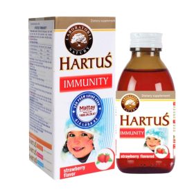 Hartus Immunity Siro Tăng Sức đề Kháng Cho Bé 150ml, Tăng Miễn Dịch, Giảm ốm Vặt Cho Bé Nhập Khẩu Chính Hãng Châu Âu.