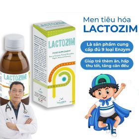 Men Vi Sinh Cho Bé Lactozim Hỗ Trợ Trẻ Biếng ăn Giúp Bé ăn Ngon Tiêu Hóa Tốt Tăng Cường Sức đề Kháng Cho Bé